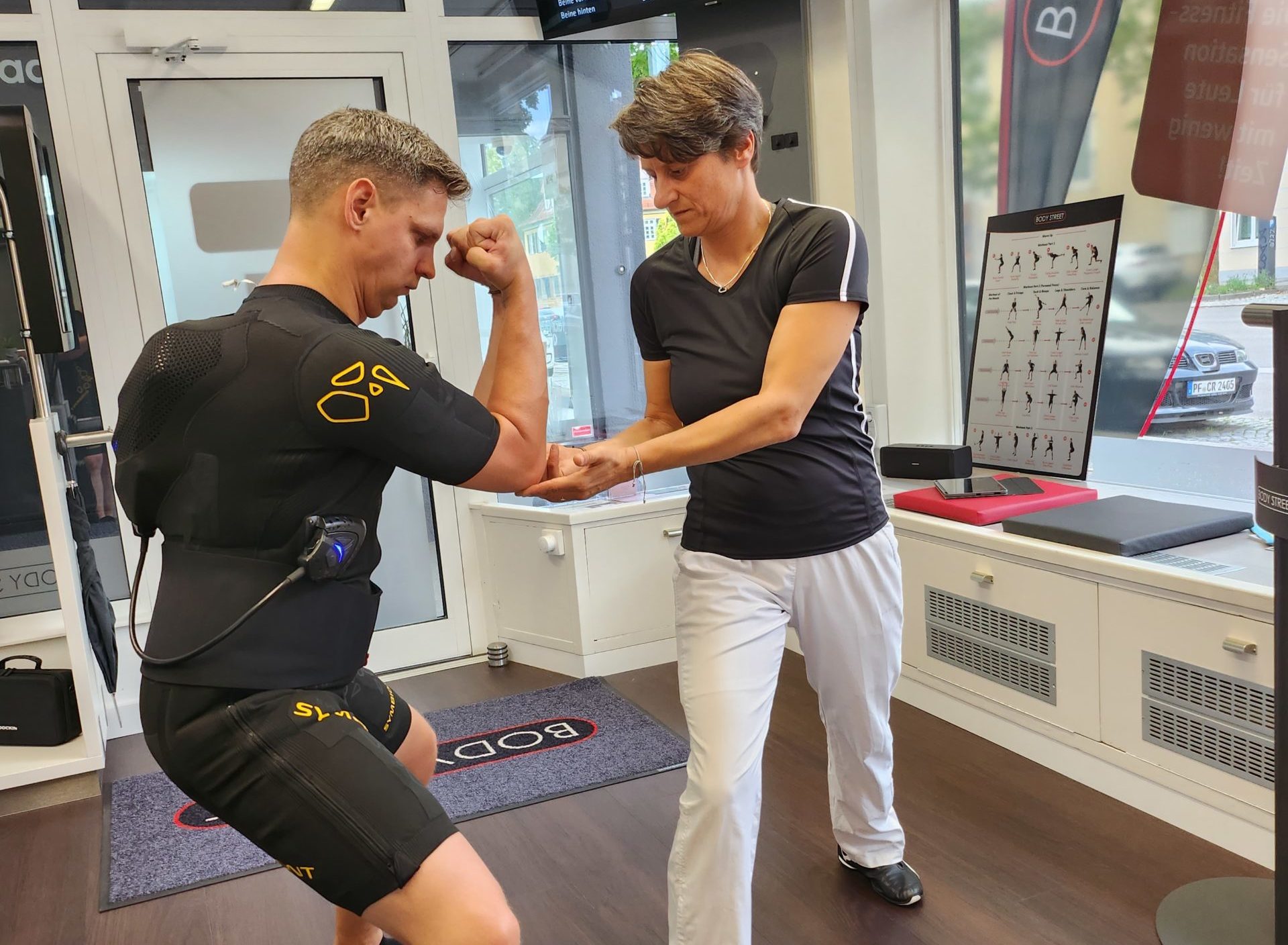 Das personalisierte Training im BODYSTREET Ludwigsburg ©BODYSTREET Ludwigsburg