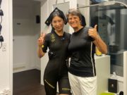 Michaela Ensinger erklärt EMS-Training bei Bodystreet Ludwigsburg