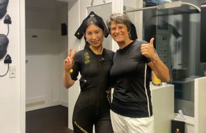 Michaela Ensinger erklärt EMS-Training bei Bodystreet Ludwigsburg